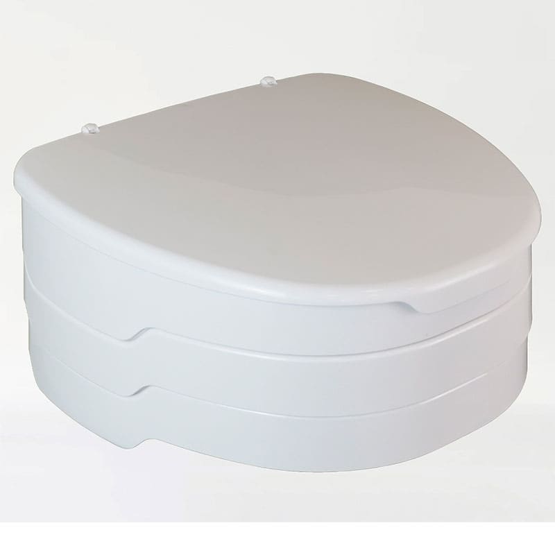 Ezy-Fit Raised Toilet Seat With Lid