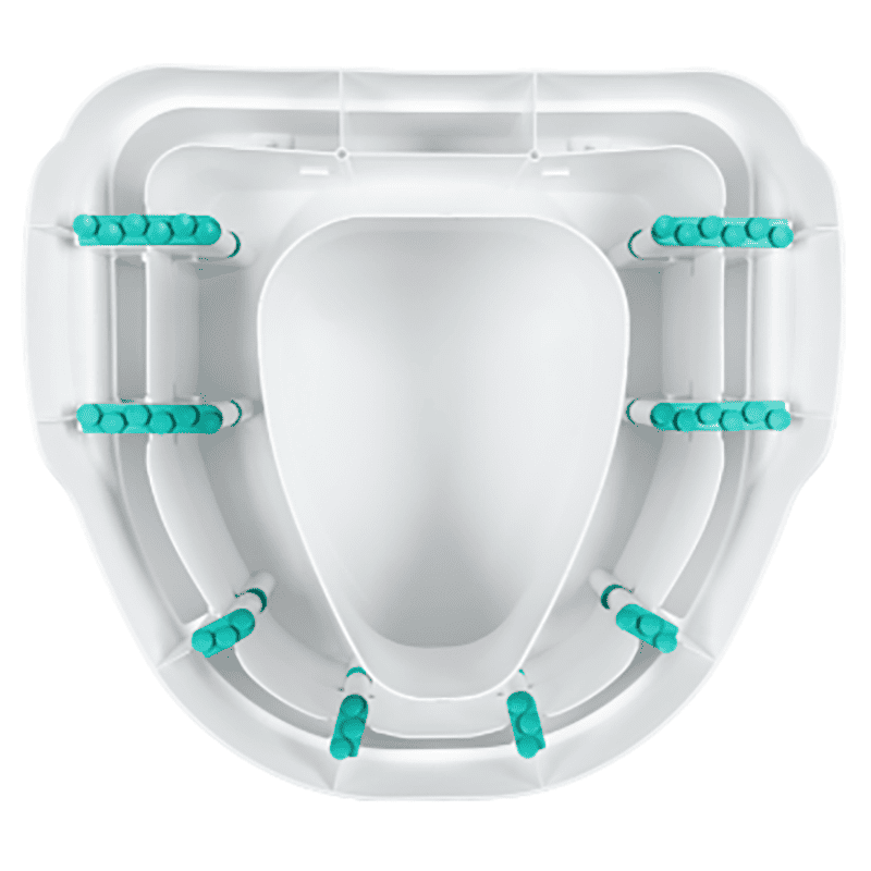 Ezy-Fit Raised Toilet Seat With Lid