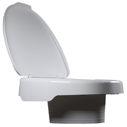 Ezy-Fit Raised Toilet Seat With Lid