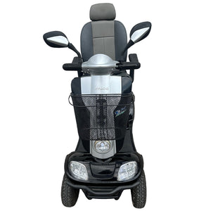 The Maxi XLS Mobility Scooter is the perfect choice for those who want a reliable and stylish scooter that can handle any terrain. With all-round suspension, this scooter is perfect for taking on bumpy roads or even off-road trails. The LED lights make it easy to see where you're going, even in the dark. And with a weight capacity of up to 35 stone / 200 kg, this scooter can accommodate even the heaviest users.