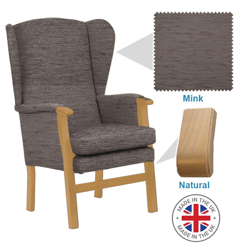 Mobility-World-Ltd-UK-Burton-High-Back-Chair-Mink-Fabric-Natural-Wood