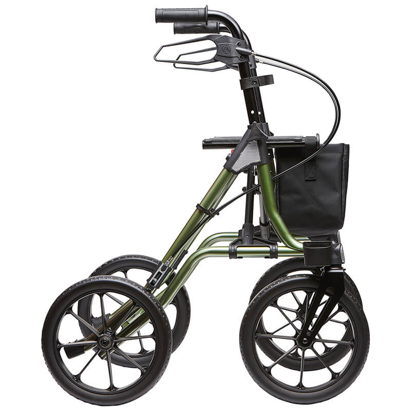 Mobility-World-Ltd-UK-Mway-All-Terrain-Wheeled-Walker-Rollator-polyurethanetyres-side-view