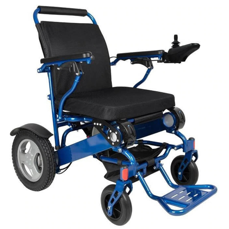 Mobility-World-UK-D09-Heavy-Duty-Lightweight-Folding-electric-power-wheel-chair-Red