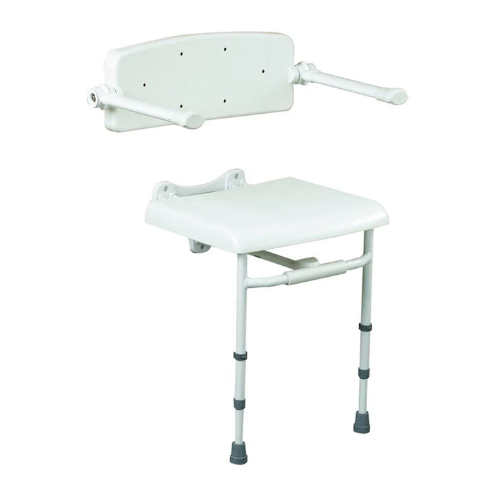 Savanah® Wall Mounted Shower Seats -Back Rest