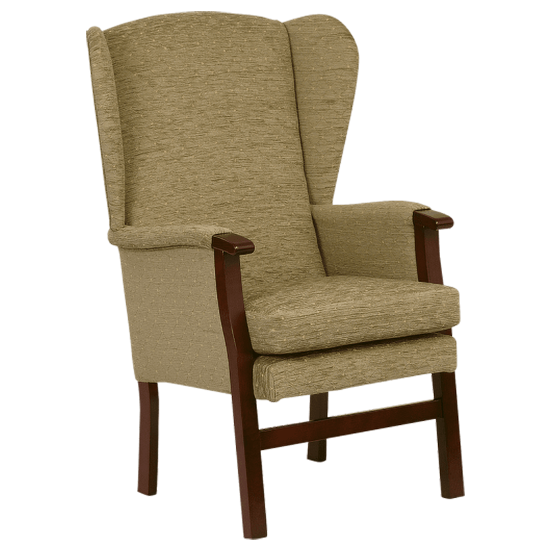 Burton High Back Chair With Wings Medium