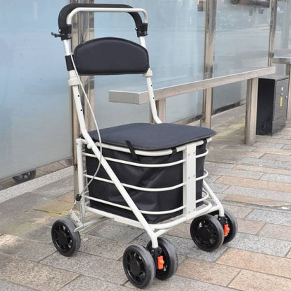 mobility-world-ltd-uk-Foldable-Shopping-Trolley-With-Single-Brake-Bar-and-Seat-black-lifestyle