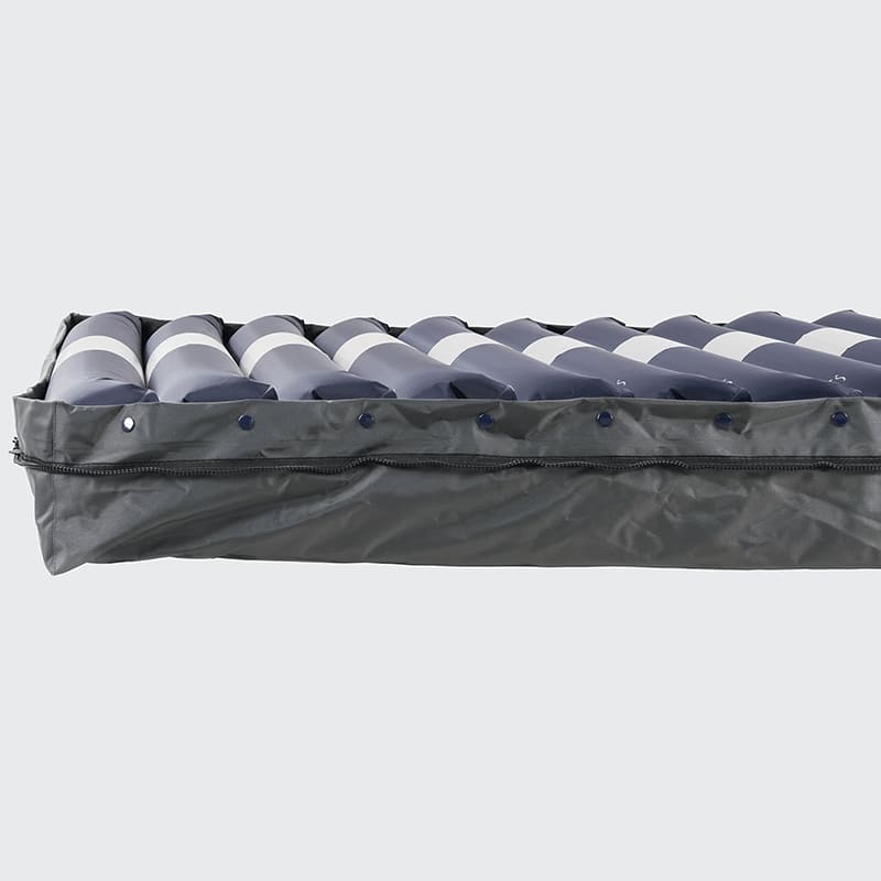 The Opera Flo Auto Air Mattress System is designed to prevent and treat pressure sores and is also suitable for use as part of pressure care treatment for existing pressure sores. The Flo Auto features an inflated support surface that evenly redistributes weight and provides effective pressure relief. This makes it ideal for those who are immobile or have limited mobility. In addition, the Flo Auto comes with a pump that inflates and deflates the mattress, making it easy to use.