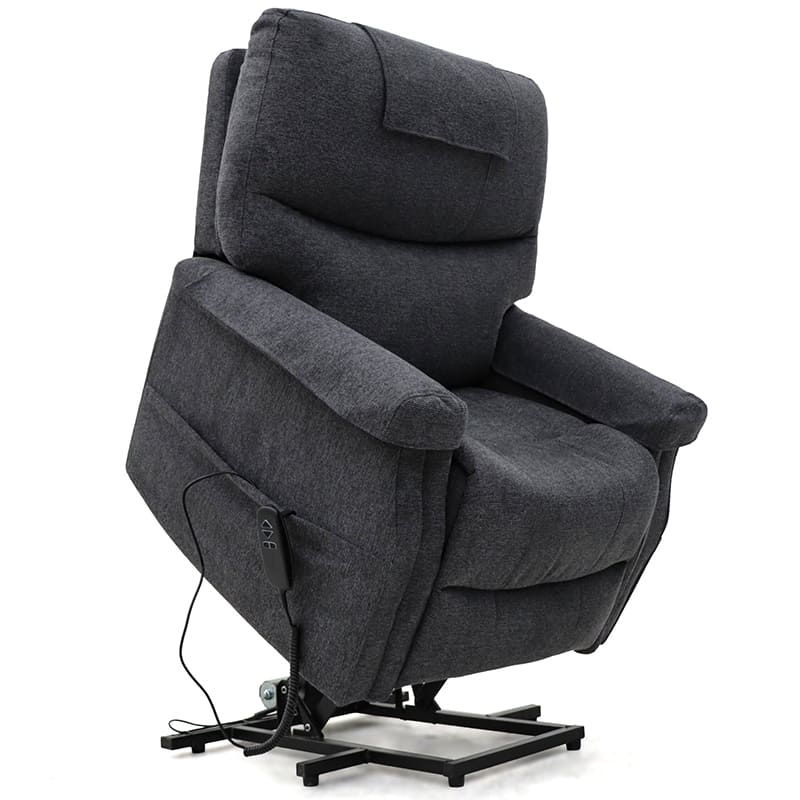 Charlote Crescent Back Dual Motor Riser Recliner Chair