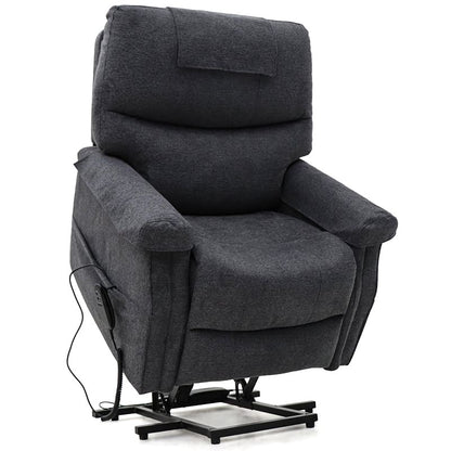 Charlote Crescent Back Dual Motor Riser Recliner Chair