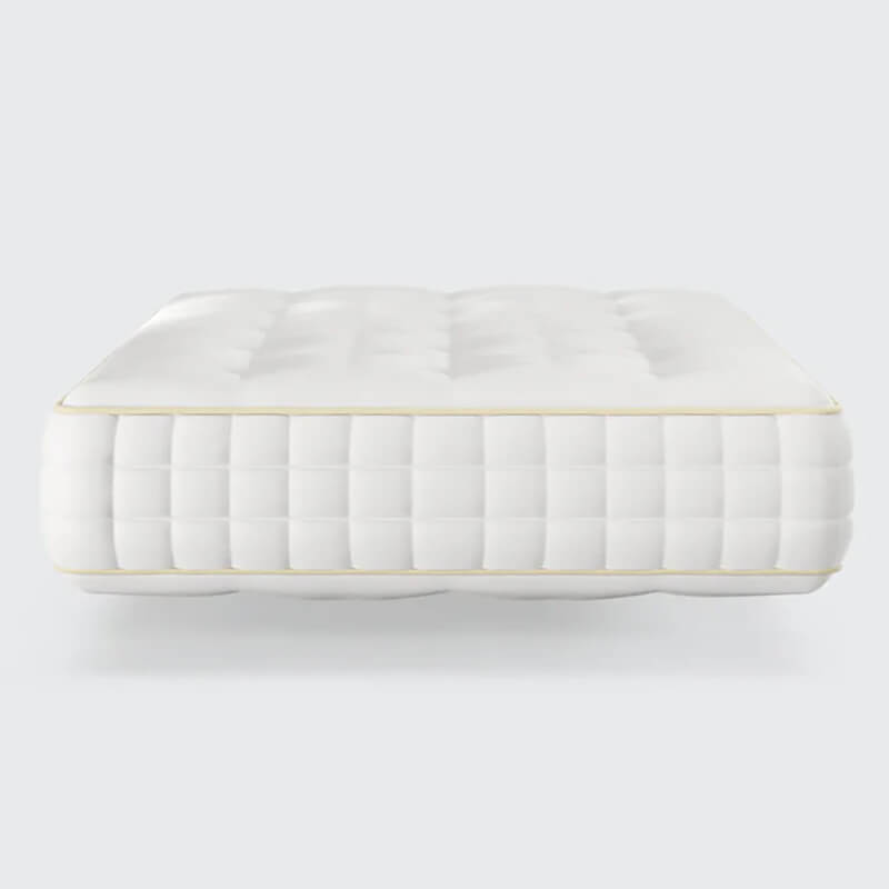 The Emporia Natural Luxury Adjustable Mattress is a luxurious, comfortable adjustable bed with 1500 hand-teased pocket springs and layers of natural fillings, offering a deep, deep, and sumptuous experience, with customizable soft, medium, or firm feel options.