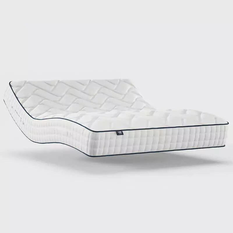 The Opera Gel 1000 Adjustable Mattress is a comfortable, multilayer mattress with a 2/5 firmness, featuring 1000 pocket springs, high-density foam shell, memory and gel-infused foams, carry handles, and a ventilated top cover.