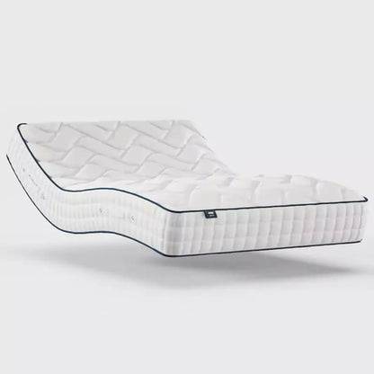 The Opera Gel 1000 Adjustable Mattress is a comfortable, multilayer mattress with a 2/5 firmness, featuring 1000 pocket springs, high-density foam shell, memory and gel-infused foams, carry handles, and a ventilated top cover.