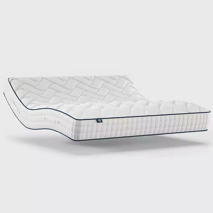 The Opera Gel 1000 Adjustable Mattress is a comfortable, multilayer mattress with a 2/5 firmness, featuring 1000 pocket springs, high-density foam shell, memory and gel-infused foams, carry handles, and a ventilated top cover.