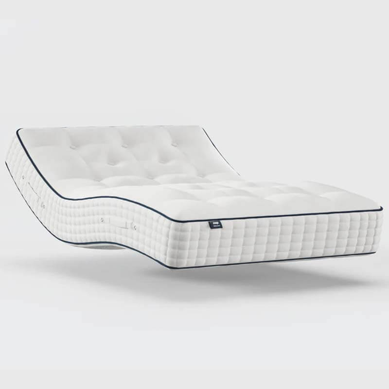 The Natural 2500 combines multi-layered springs with natural cotton and soft cashmere wool to provide sumptuous comfort for a good night's sleep. The mattress is rated as medium firmness, with a soft yet supportive filling inside. The two types of springs, pocket and micro-coils, provide support and move with you as you reposition. The cashmere and wool blend provides softness, and the mattress is topped with a soft-touch tufted cover