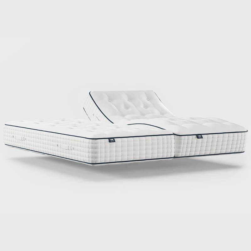 The Natural 2500 combines multi-layered springs with natural cotton and soft cashmere wool to provide sumptuous comfort for a good night's sleep. The mattress is rated as medium firmness, with a soft yet supportive filling inside. The two types of springs, pocket and micro-coils, provide support and move with you as you reposition. The cashmere and wool blend provides softness, and the mattress is topped with a soft-touch tufted cover