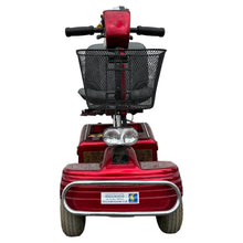 Load image into Gallery viewer, Roma Shoprider Soverign 4 Mobility Scooter - The forward and reverse controls are really easy to use and the brakes are automatic. It has a &nbsp;weight capacity of 21 stone.  Shoprider Sovereign 4&nbsp; is a very flexible scooter, has a comfortable mid-back seat, which can be upgraded to a high-back captain’s seat. This scooter has a&nbsp; range of 20 miles and also comes with lights front and rear as standard.