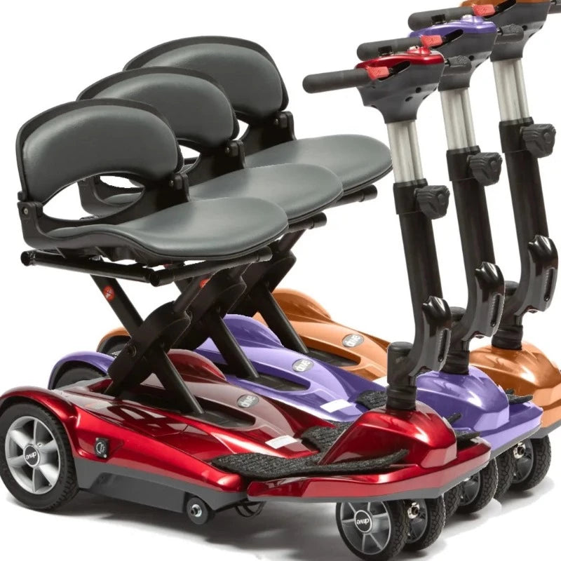 Mobility World Ltd UK - Middletons Discovery Dual Wheel Auto Folding Mobility Scooter