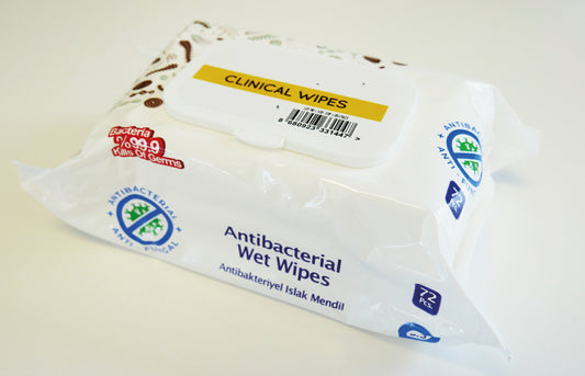 Clinical Universal Sanitising Wipes Pack 72