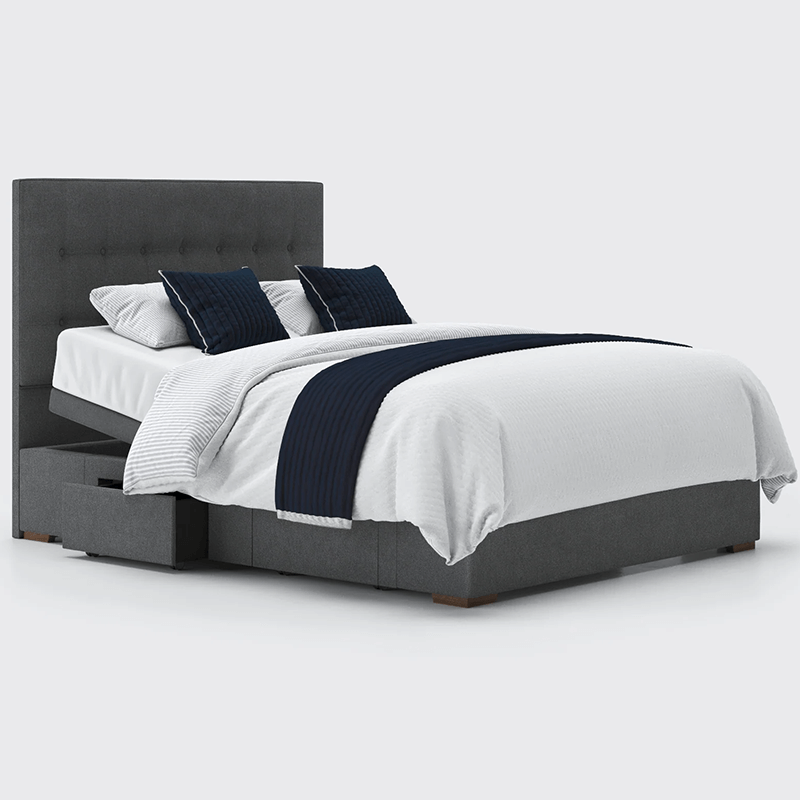 Motion Divan King Adjustable Base Bed With Headboard (Standard)