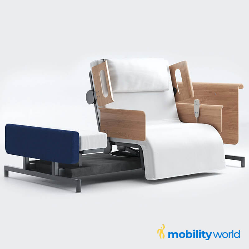 RotoBed® Home Rotating Chair Bed - Wired Remote – Mobility World UK