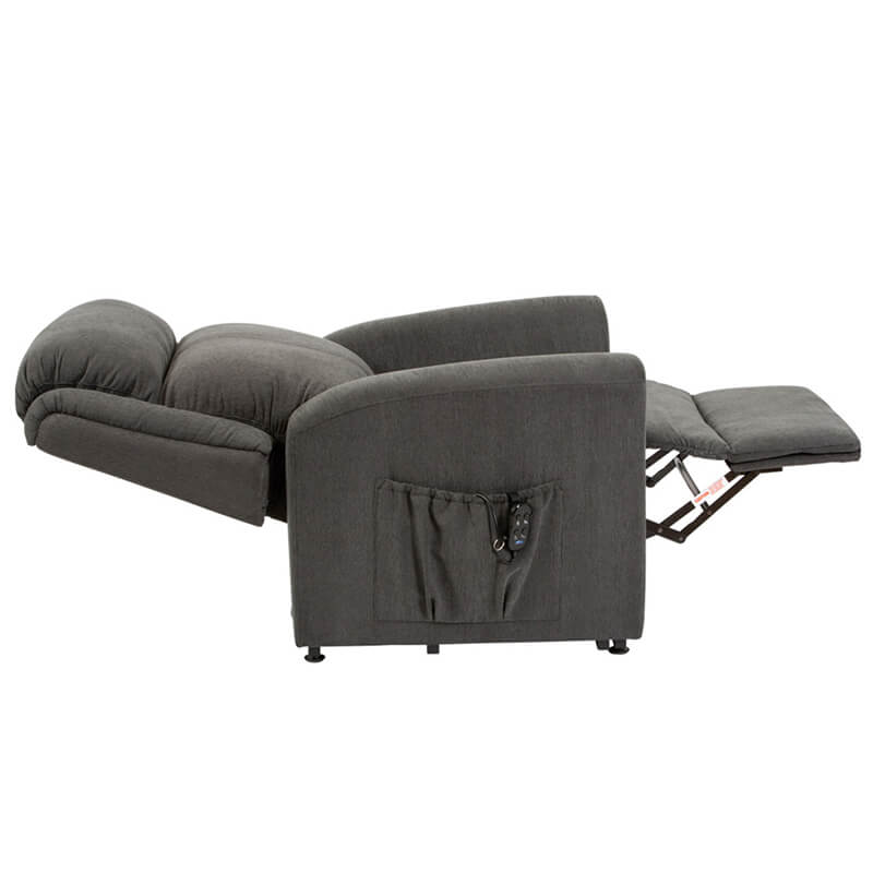 Mobility-World-UK-Arlington-Dual-Motor-Rise-Recliner-Chair-Memphis-Charcoal-Headrest-Footrest