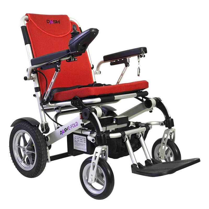 Mobility-World-UK-Dash-eFold-Lightweight-Electric-Auto-Folding-Power-Wheelchair-Red