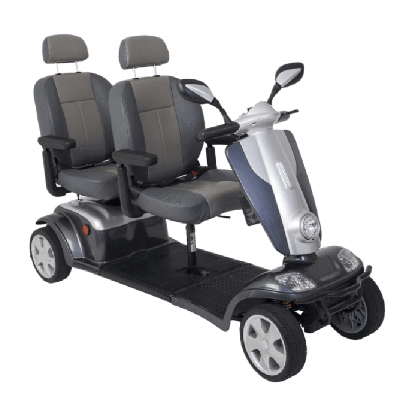 Mobility-World-UK-The-Tandem-MPV-Mobility-Scooter-Graphite-Grey