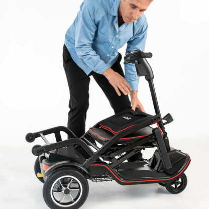 Mobility World Ltd UK-Feather Fold Lightweight Folding Mobility Scooter