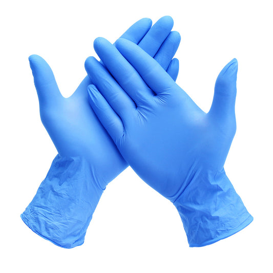 Nitrile Powder Free Examination Gloves Medical Grade - Pack of 100