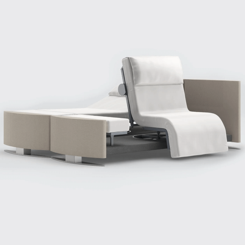 Mobility World Ltd UK - RotoBed Change Dual Rotating Chair Bed - Wired Remote