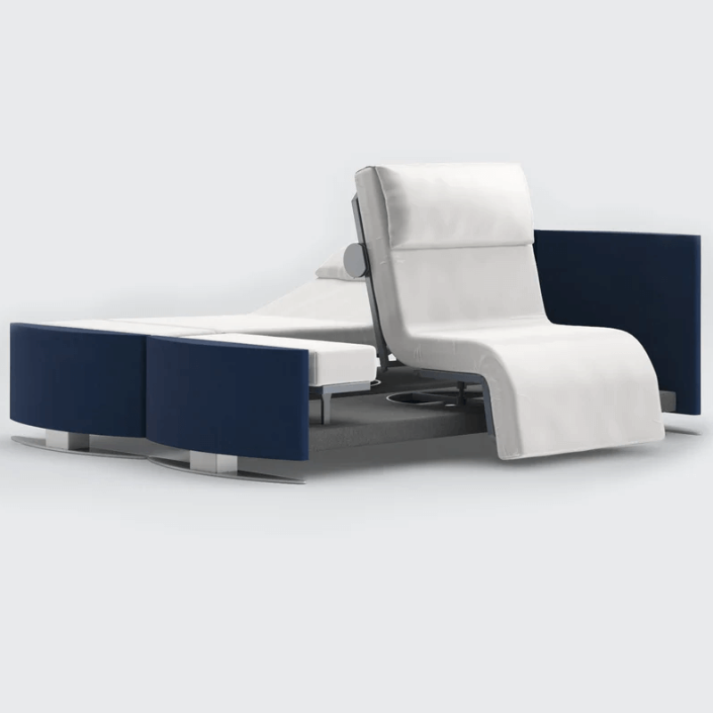 Mobility World Ltd UK - RotoBed Change Dual Rotating Chair Bed - Wired Remote