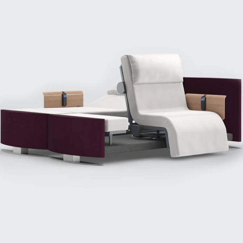 Mobility World Ltd UK - RotoBed Change Dual Rotating Chair Bed - Wired Remote