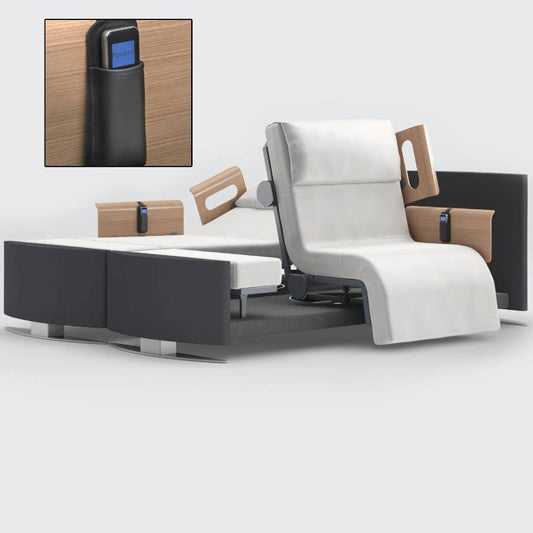 Mobility World Ltd UK-RotoBed Change Dual Rotating Chair Bed - Wireless Remote