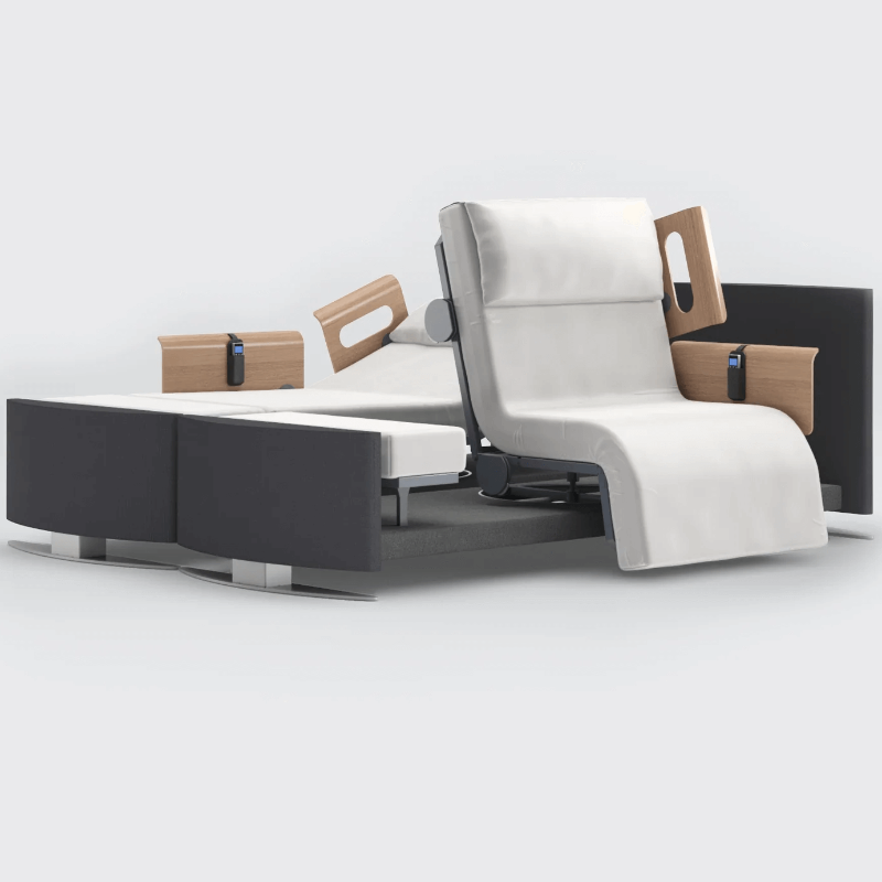 Mobility World Ltd UK - RotoBed Change Dual Rotating Chair Bed - Wired Remote