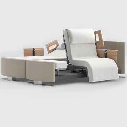 Mobility World Ltd UK - RotoBed Change Dual Rotating Chair Bed - Wired Remote