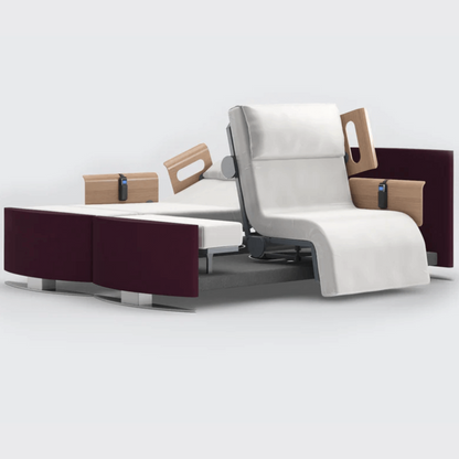 Mobility World Ltd UK-RotoBed Change Dual Rotating Chair Bed - Wireless Remote