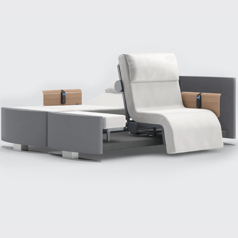 Mobility World Ltd UK - RotoBed Change Dual Rotating Chair Bed - Wired Remote