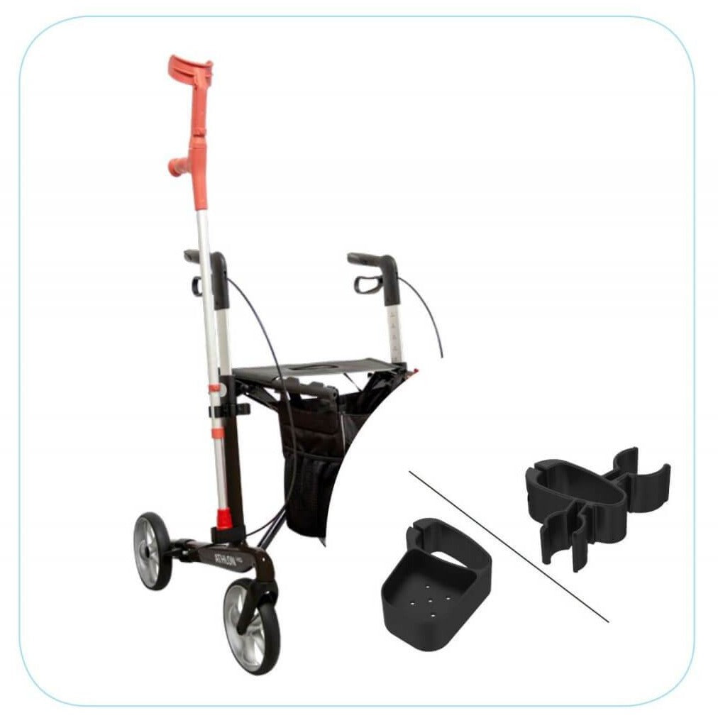 Upright 4 Wheeled Walker Rollator